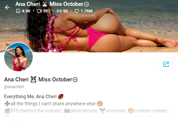 Ana Cheri Onlyfans gym girl