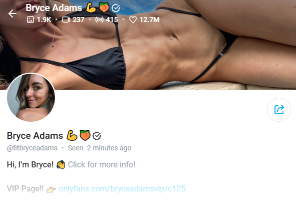 Bryce Adams Onlyfans gym girl