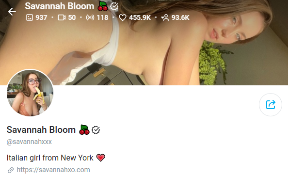 Savannah Bloom OnlyFans