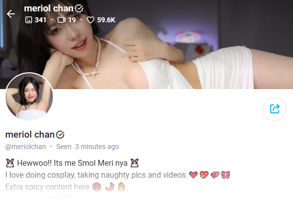 Meriol chan Onlyfans