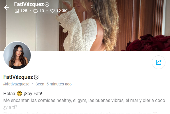 Fati Vazquez OnlyFans