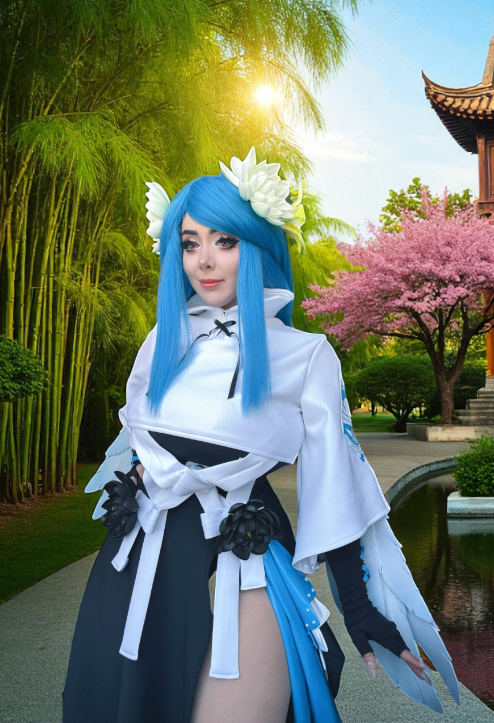 Momokun OnlyFans in chinese garden